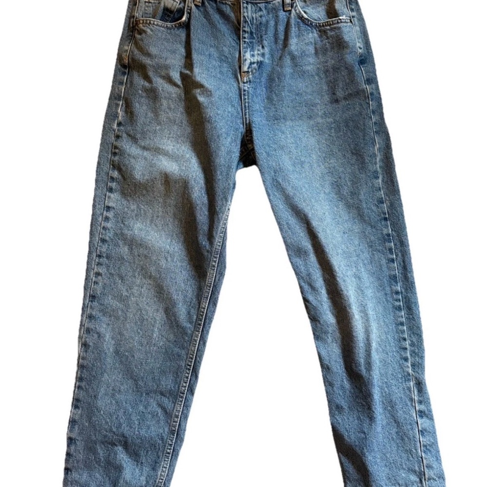 BDG Urban Outfitters Mom Jeans High Rise Denim Size 31 Blue Jeans Cropped